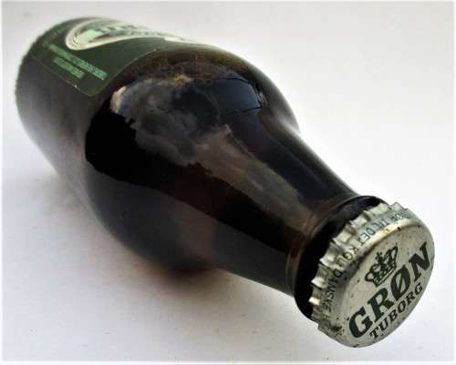 VINTAGE TUBORG PILSENER BEER BOTTLE