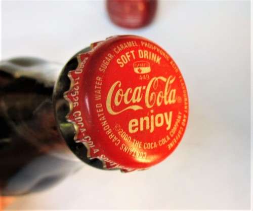 x2 VINTAGE COCA COLA  BOTTLES