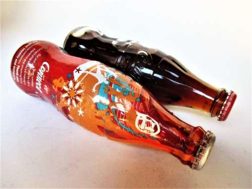 x2 VINTAGE COCA COLA  BOTTLES