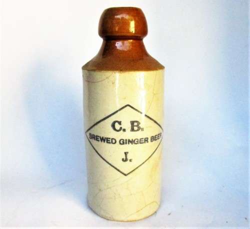 C.B.J. GINGER BEER BOTTLE