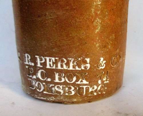 A.R. PERKS BOKSBURG GINGER BEER BOTTLE