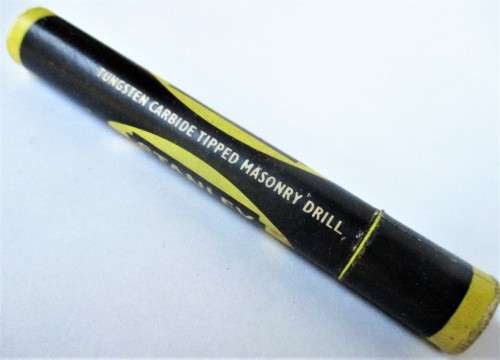 STANLEY TUNGSTEN CARBIDE TIPPED MASONRY DRILL