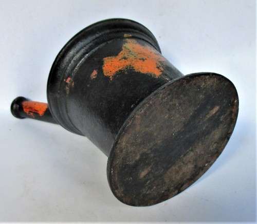 CAST IRON MORTAR PESTLE