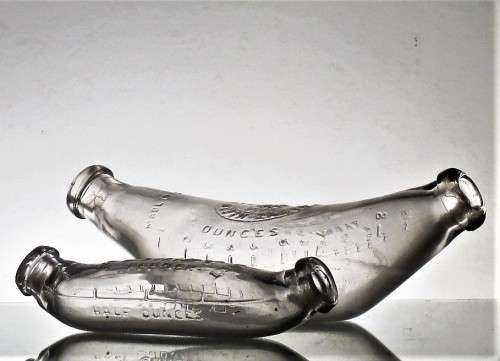 ANTIQUE BABY FEEDER BOTTLES
