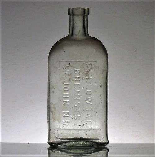 FELLOW and CO. CHEMISTS ST.JOHN  BOTTLE