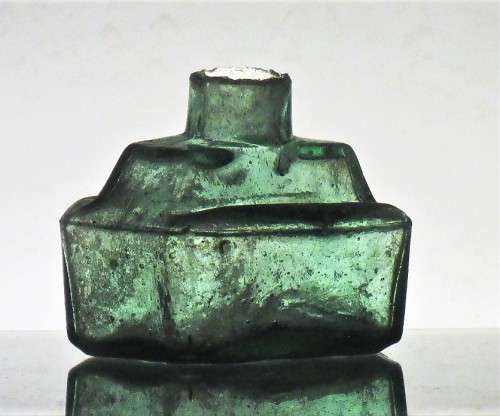 ANTIQUE BOAT INK BOTTLE