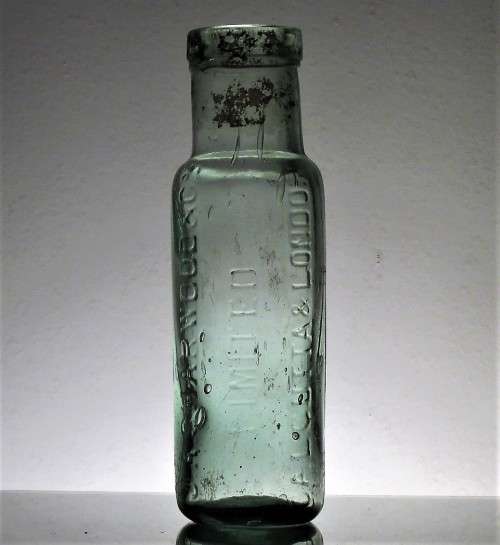 SHARWOOD and CO. CALCUTTA and LONDON BOTTLE