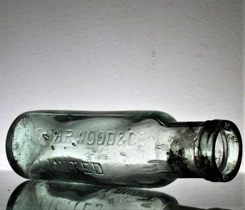 SHARWOOD and CO. CALCUTTA and LONDON BOTTLE