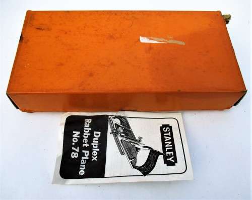 STANLEY No.78 DUPLEX RABBIT PLANE