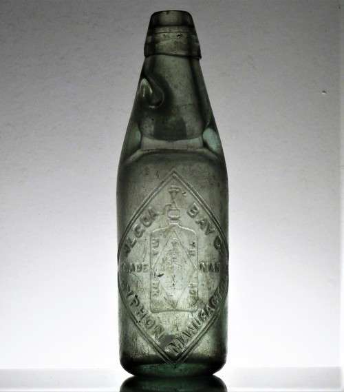 10oz ALGOA BAY (Mossel Bay) SYPHON MANUFACORY CODD BOTTLE