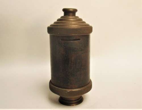 MONEY BOX BRASS AND STEEL