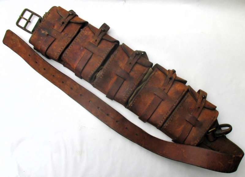 SWEDISH MAUSER AMMUNITION BANDOLIER