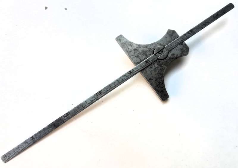 MOORE & WRIGHT DEPTH GAUGE 6 INCH