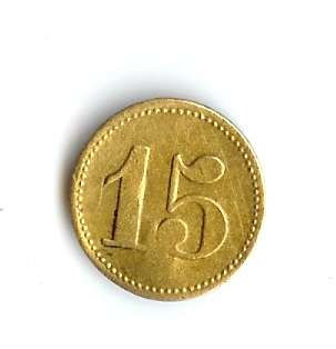 GSWA Token Hansa Hotel SWAKOPMUND 15 Pfennig