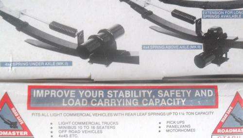 Road master suspension stiffeners sets for 4x4