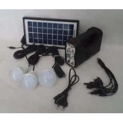 **BEAT LOADSHEDDING** GDLite Solar Lighting Kit and Phone Charger Solar Panel