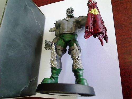 "DOOMSDAY" DC Comics Super Hero Limited Lead Figurine Collection 2008 Eaglemoss