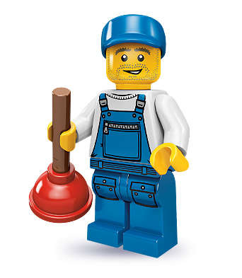 LEGO MINIFIGURES Series 9 - Plumber (Sealed)