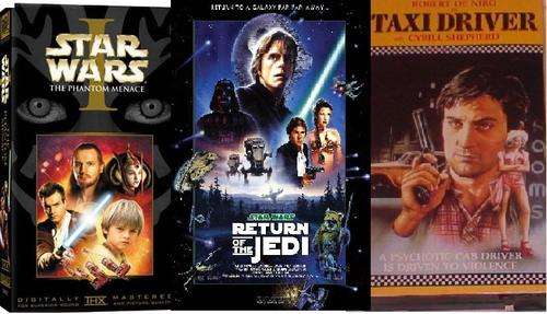 "Star Wars" Return Of The Jedi + The Phantom Menace and "Taxi Driver"