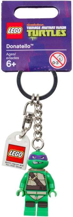 LEGO TMNT Donatello Key Chain