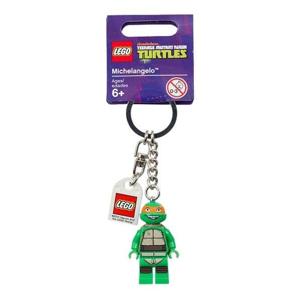 LEGO TMNT Michelangelo Key Chain