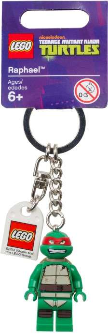LEGO TMNT Raphael Keychain