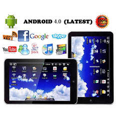 Latest Android 4.0 tablet 7" Dual camera, WiFi, 3G support, 4GB