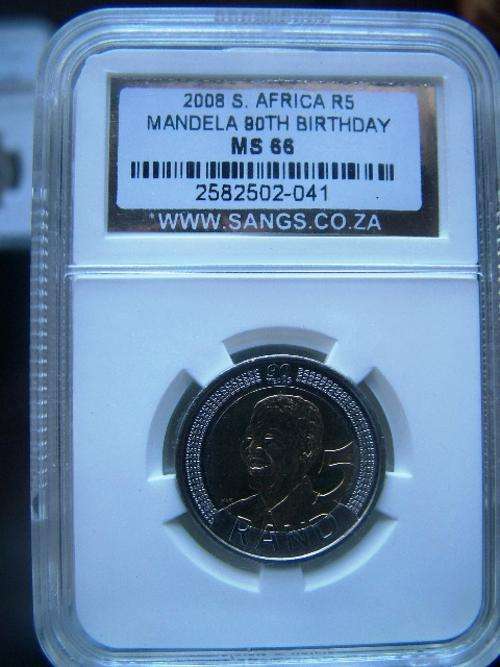 Mandela Bday coins