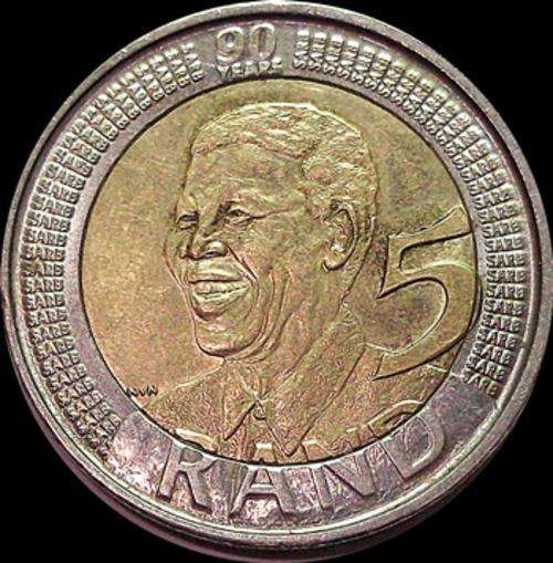 Mandela Circulated 2008 R5
