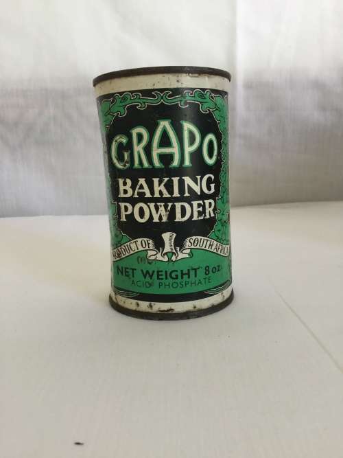 Old Vintage Grapo Baking Soda Tin