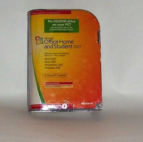 Microsoft office home and student 2007