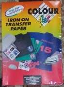 Iron on Transfer paper for  Dark T-shirts /Ink Jet