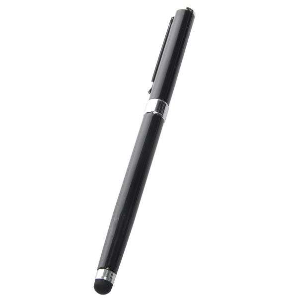 Capacitive Stylus with Ball Point Pen For iPhone/ iPad/ Samsung Galaxy P1000/P7500 (Black)