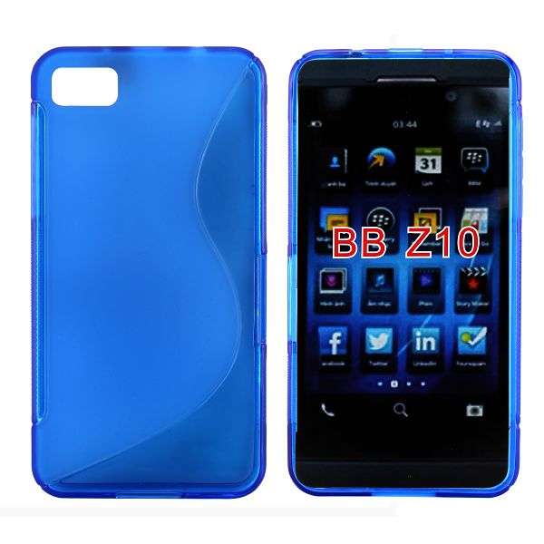 Tpu Case for Blackberry Z10 (Blue)