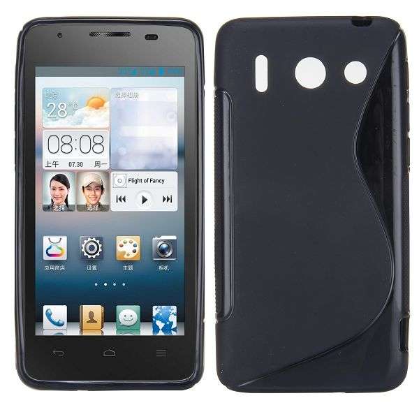 TPU Gel Case for Huawei G510 U8951 (Black)
