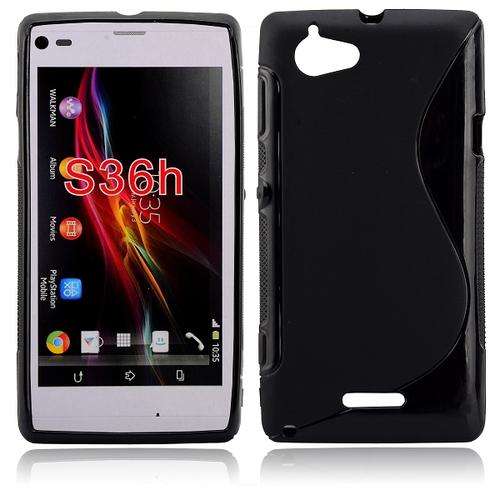 TPU Case For Sony Xperia L S36h C2104 (Black)