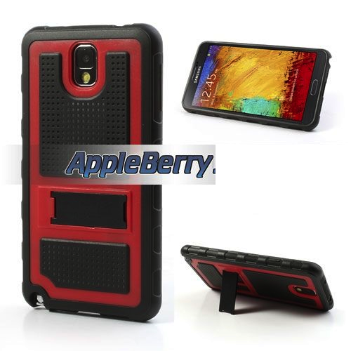 Hard Case With Kickstand for Samsung Galaxy Note 3 N9000 (Red)