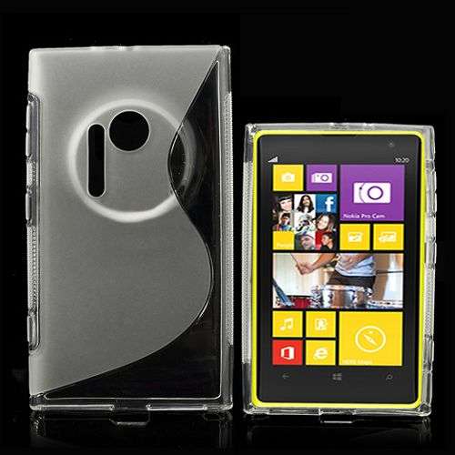 Translucent TPU Gel Case for Nokia Lumia 1020 (Transparent)