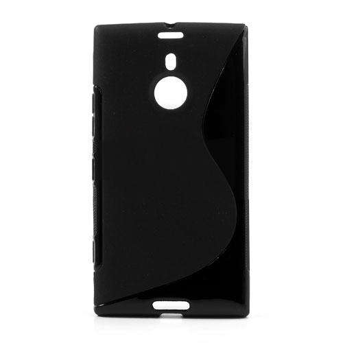 TPU Gel Case for Nokia Lumia 1520 (Black)