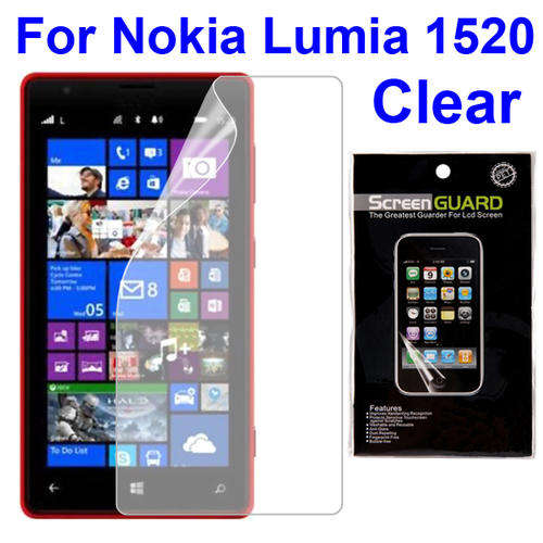 Lcd Screen Protector for Nokia Lumia 1520 (Clear)
