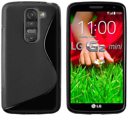 TPU Gel Case for LG G2 Mini (Black)