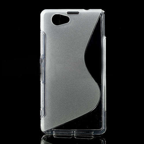 TPU Gel Case for Sony Xperia Z1 Compact/Mini (Transparent)