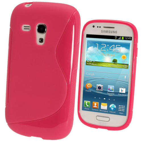 TPU Case for Samsung Galaxy S3 Mini i8190 (Hot Pink)