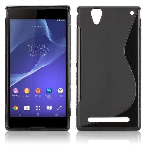 TPU Case For Sony Xperia T2 Ultra (Black)