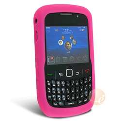 BLACKBERRY 8520 SILICONE CASE (PINK)