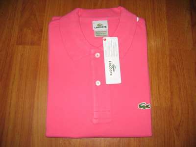 LACOSTE POLO SHIRT "DARK PINK" (X LARGE)