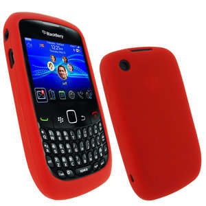 BLACKBERRY 8520/9300 SILICONE CASE (RED)