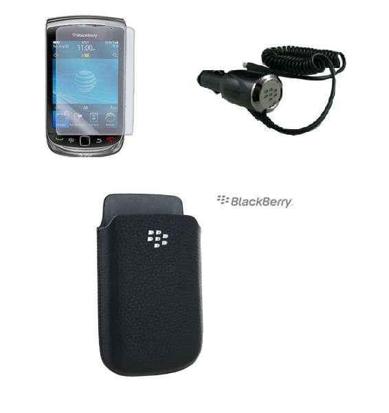 3 X ACCESSORIES FOR YOUR BLACKBERRY 9800 TORCH