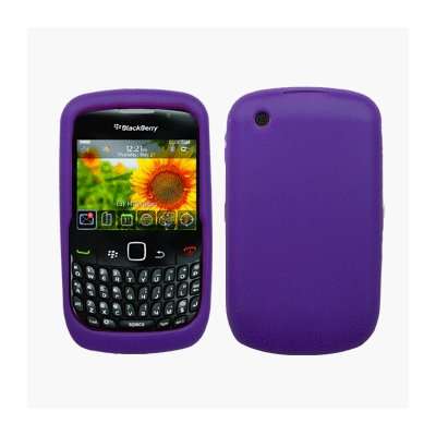 BLACKBERRY 8520/9300 SILICONE CASE (PURPLE)
