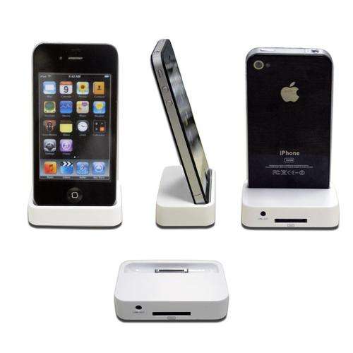 IPHONE 4 CHARGE / SYNC DOCK + "FREE USB CABLE"